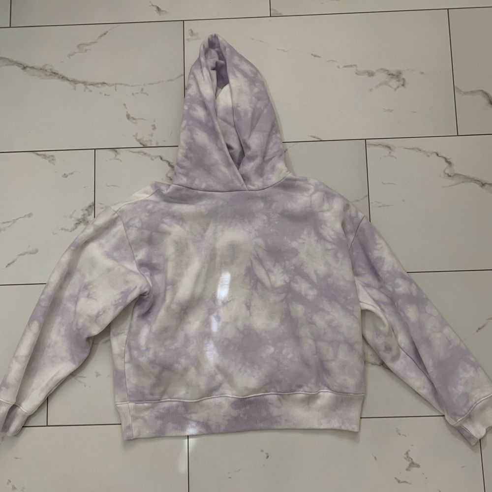 TARGET PURPLE MARBLE HOODIE